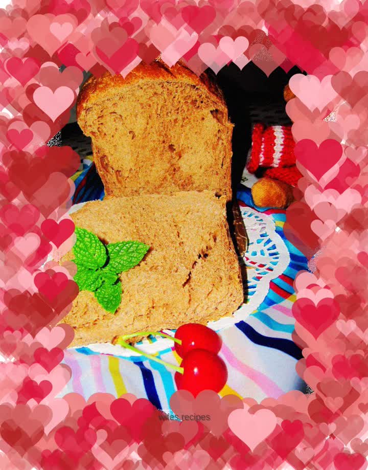 Oil-free cocoa toast