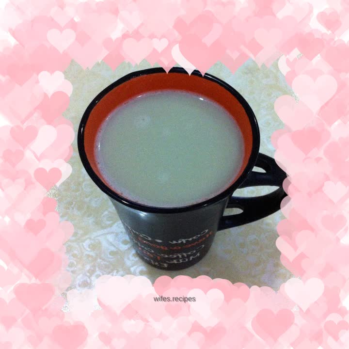 Mung Bean Lily Soy Milk