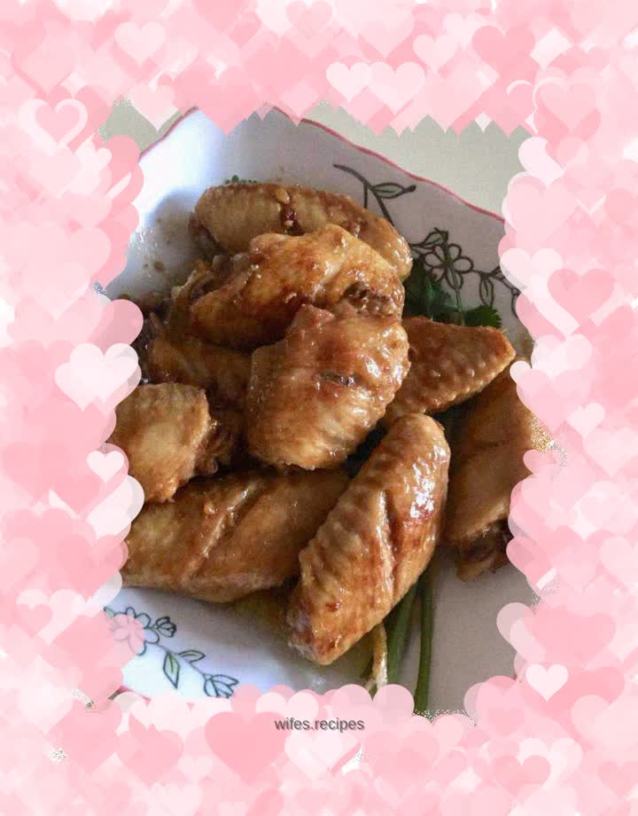 Braised chicken wings