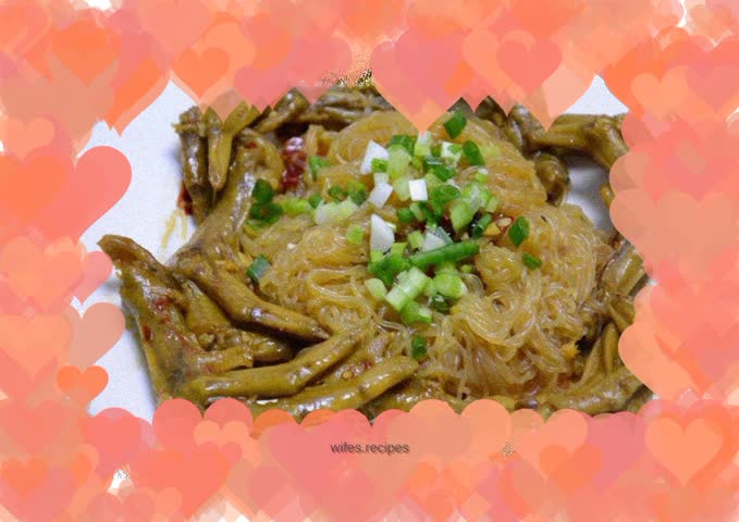Duck feet vermicelli
