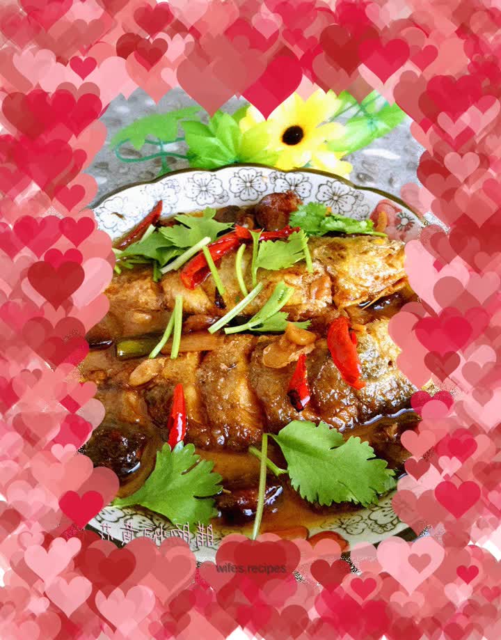 Braised Yellow Croaker with Sausage