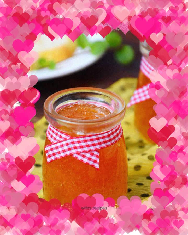 【Honey Grapefruit Sauce】---A good sauce for both medicinal and food purposes