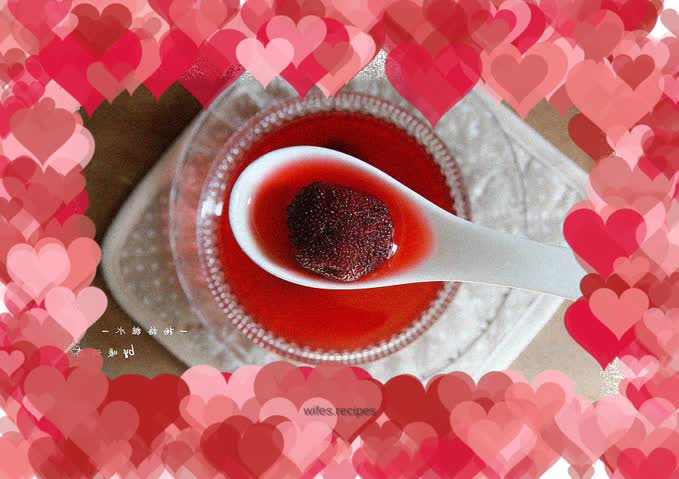 Bayberry syrup & rice wine bayberry