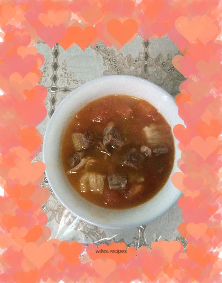 Beef Brisket Stewed with Tomatoes