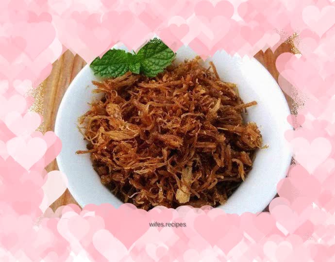Homemade Pork Floss