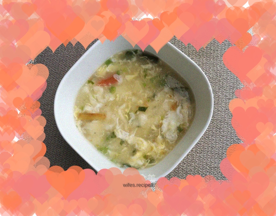 Scallion pimple soup