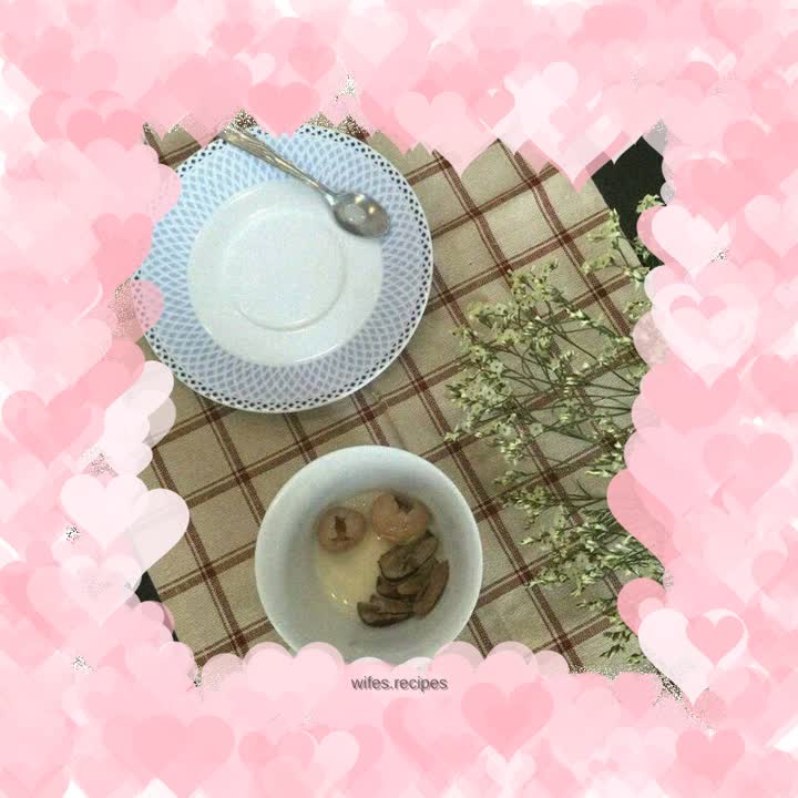 Longan and red date milk