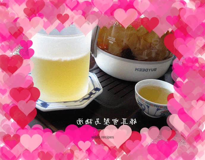 Tremella, Snow Pear and Black Plum Soup