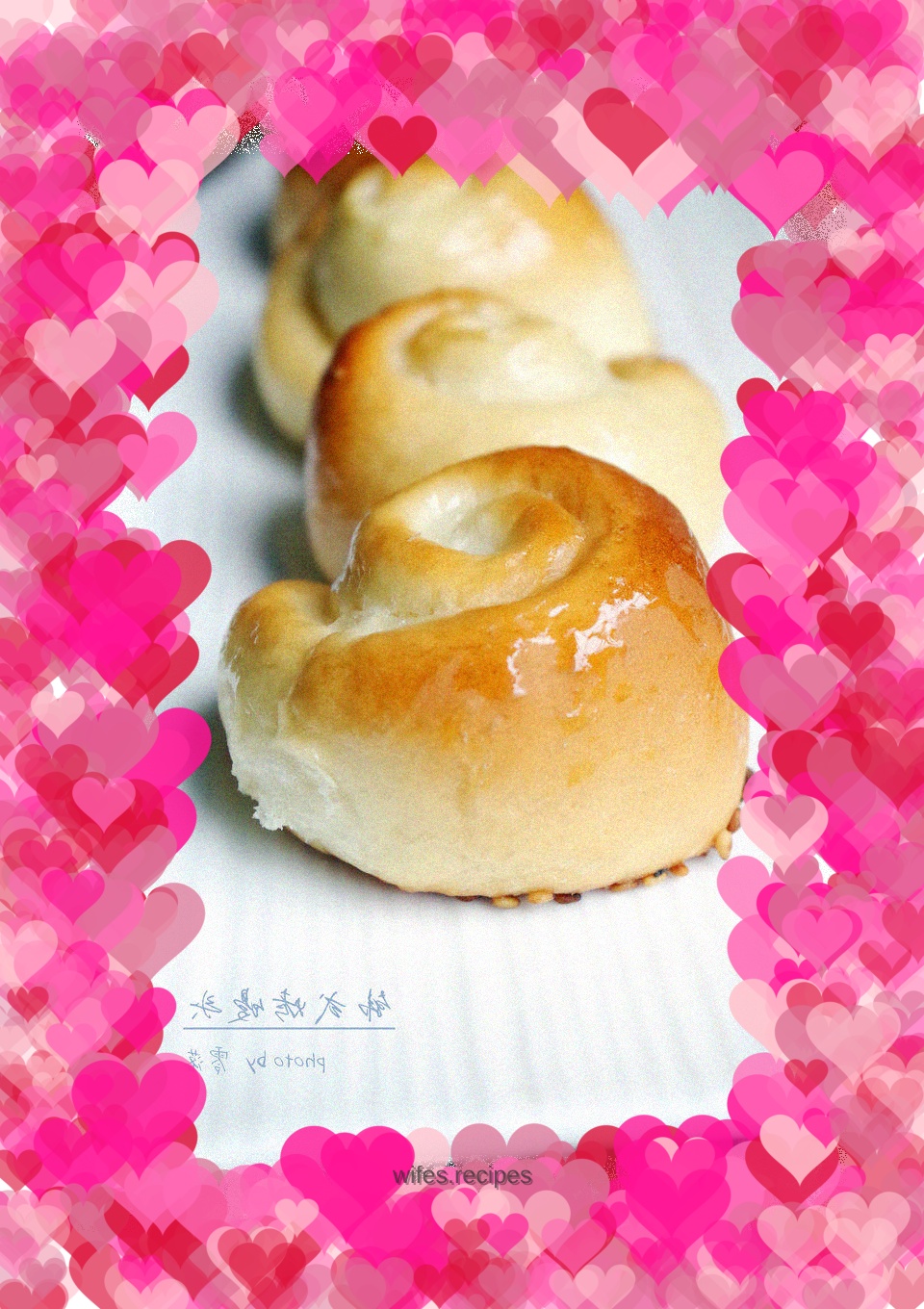 Korean grilled steamed buns