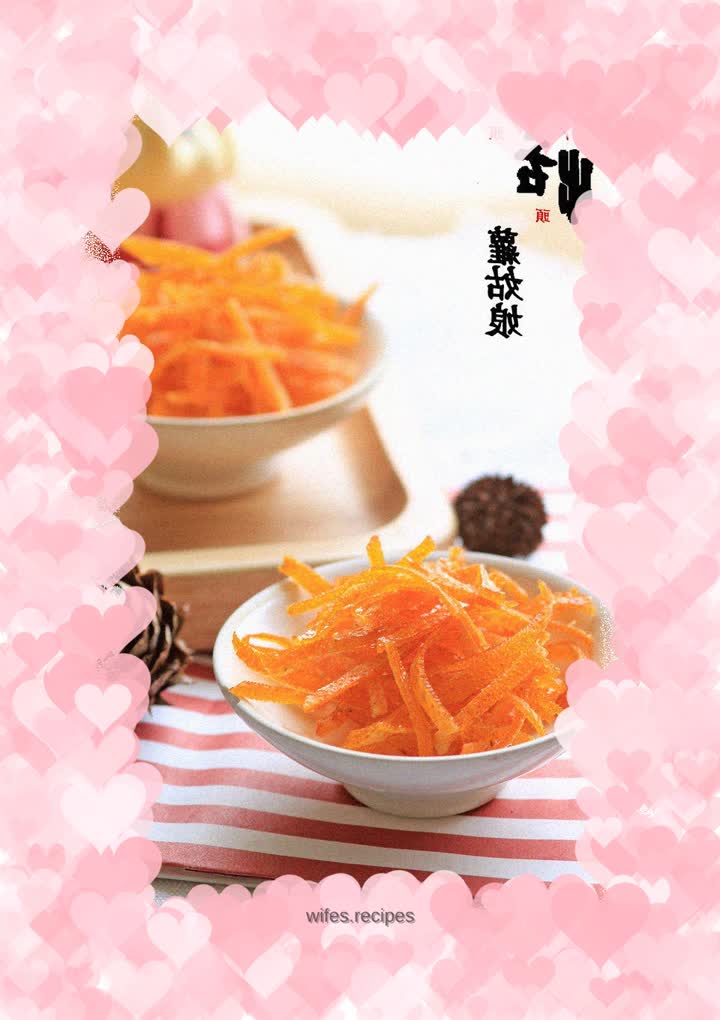 Candied orange peel