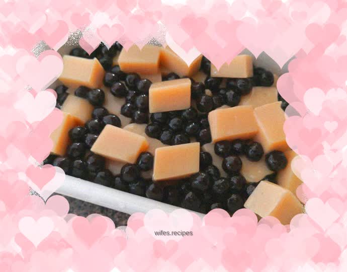 Pearl milk tea jelly