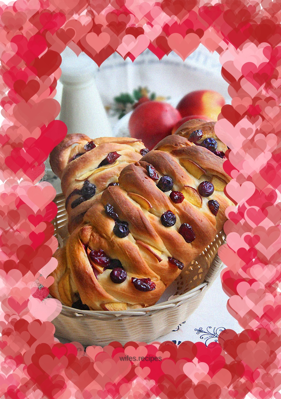 【Blueberry Nectarine Bread】——When fruit meets bread