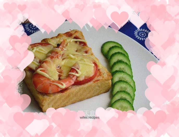 Shrimp and Cheese Toast