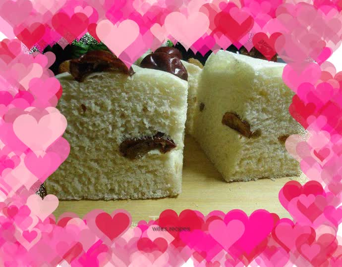 Milky double-layer red date steamed cake