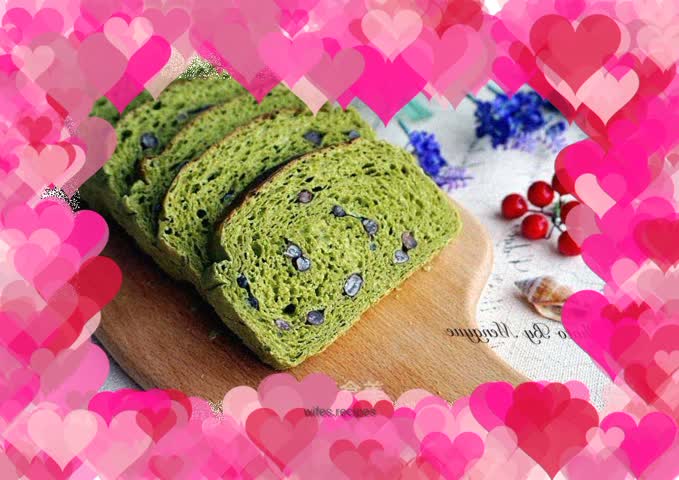 Matcha Red Bean Toast