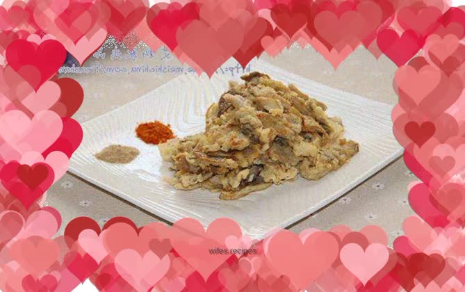 Salt and pepper mushrooms