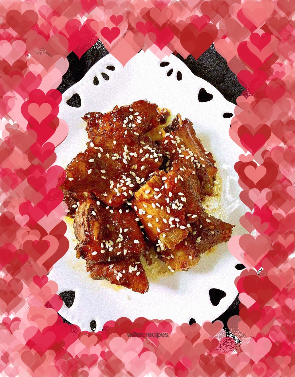 Pork Ribs with Orange Sauce