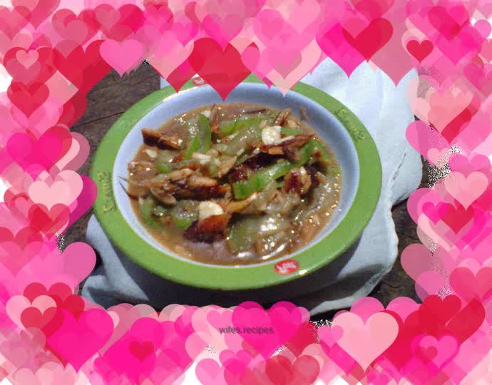 Stir-fried Balang Fish with Loofah