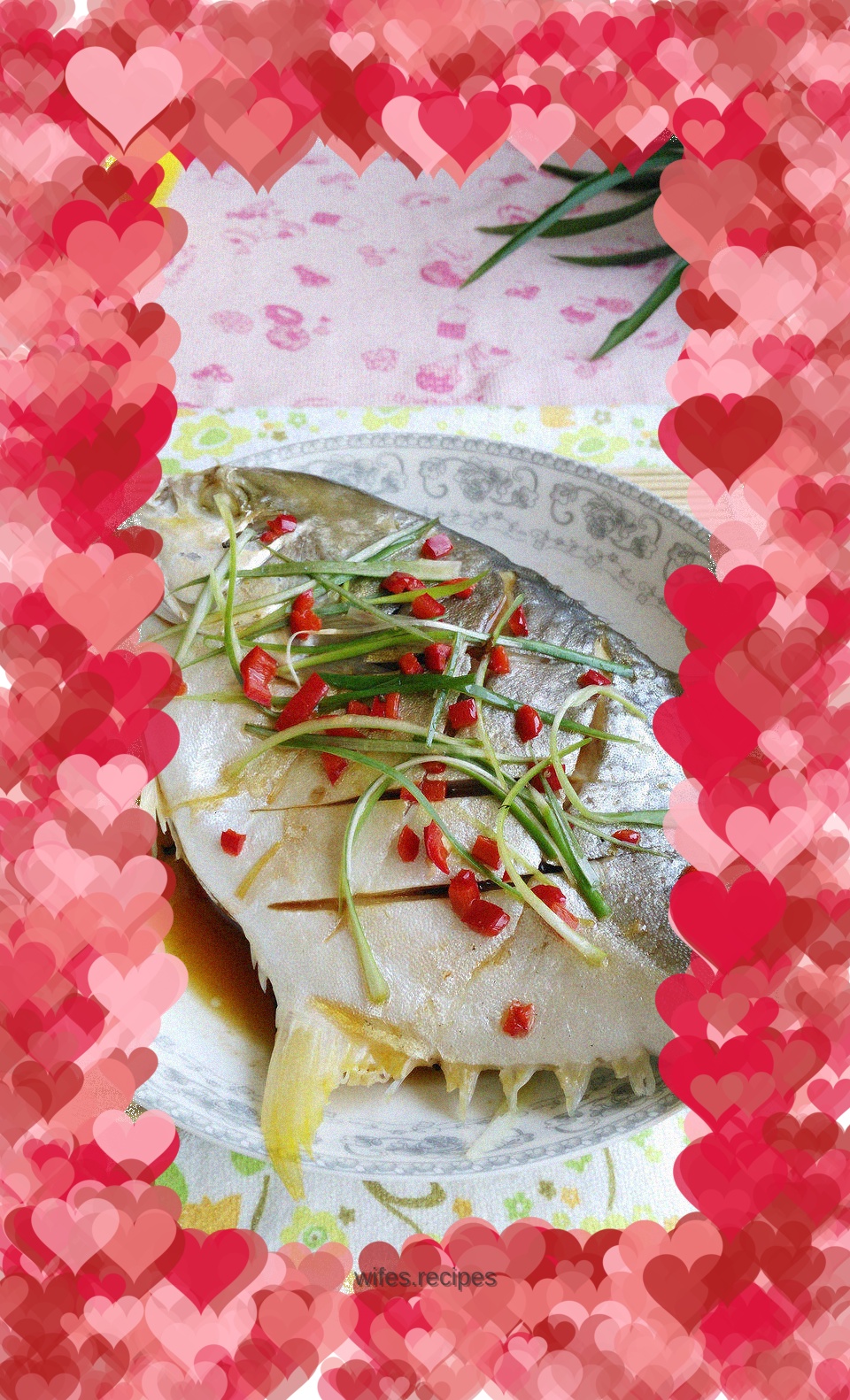 Steamed Golden Pomfret