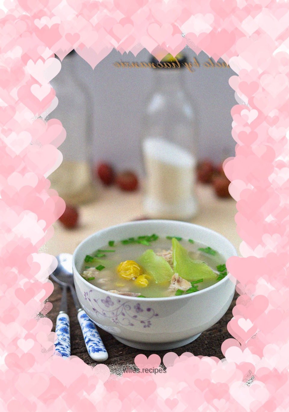 Chestnut chicken ball stew