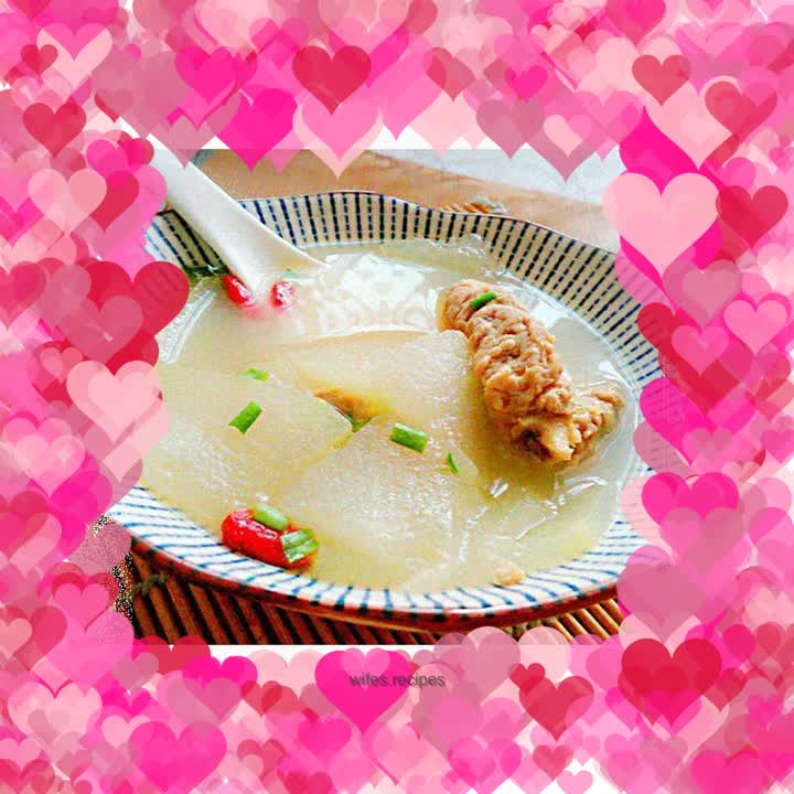 Braised Pork Ribs and Winter Melon