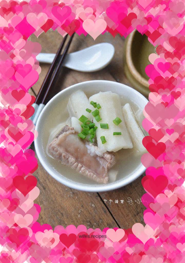 Yam Pork Ribs Soup