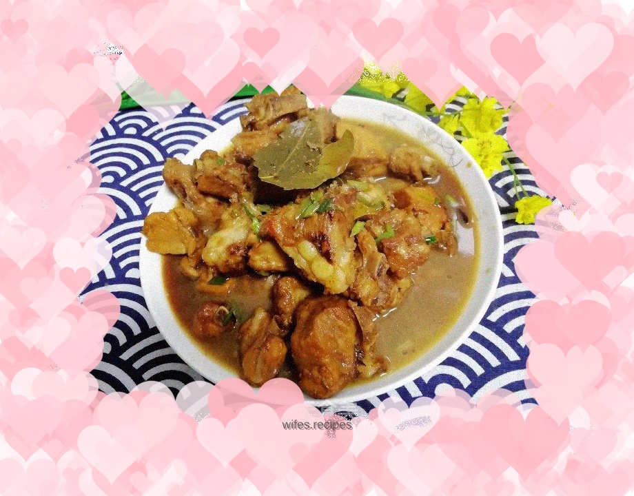 Simplified version of roasted pork ribs