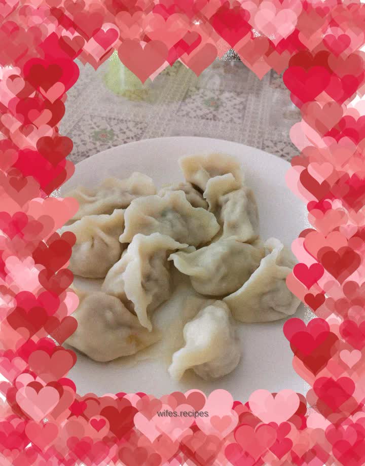Water chestnut and fresh meat dumplings