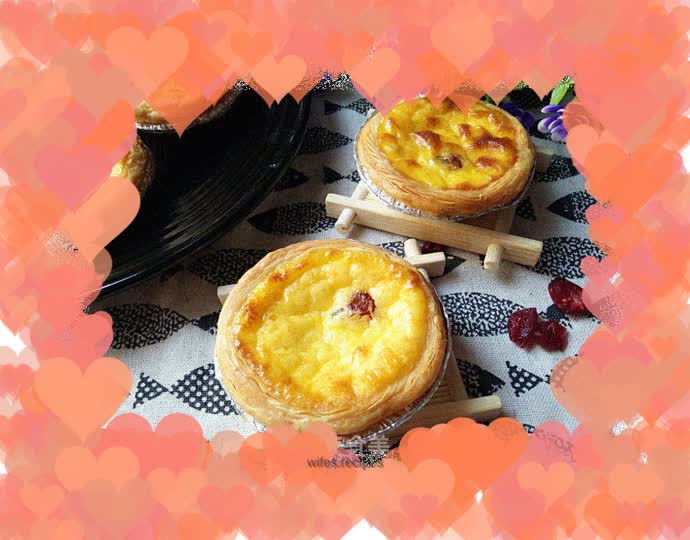 Medium egg tart crust