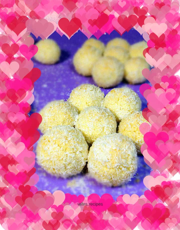 Soufflé coconut balls