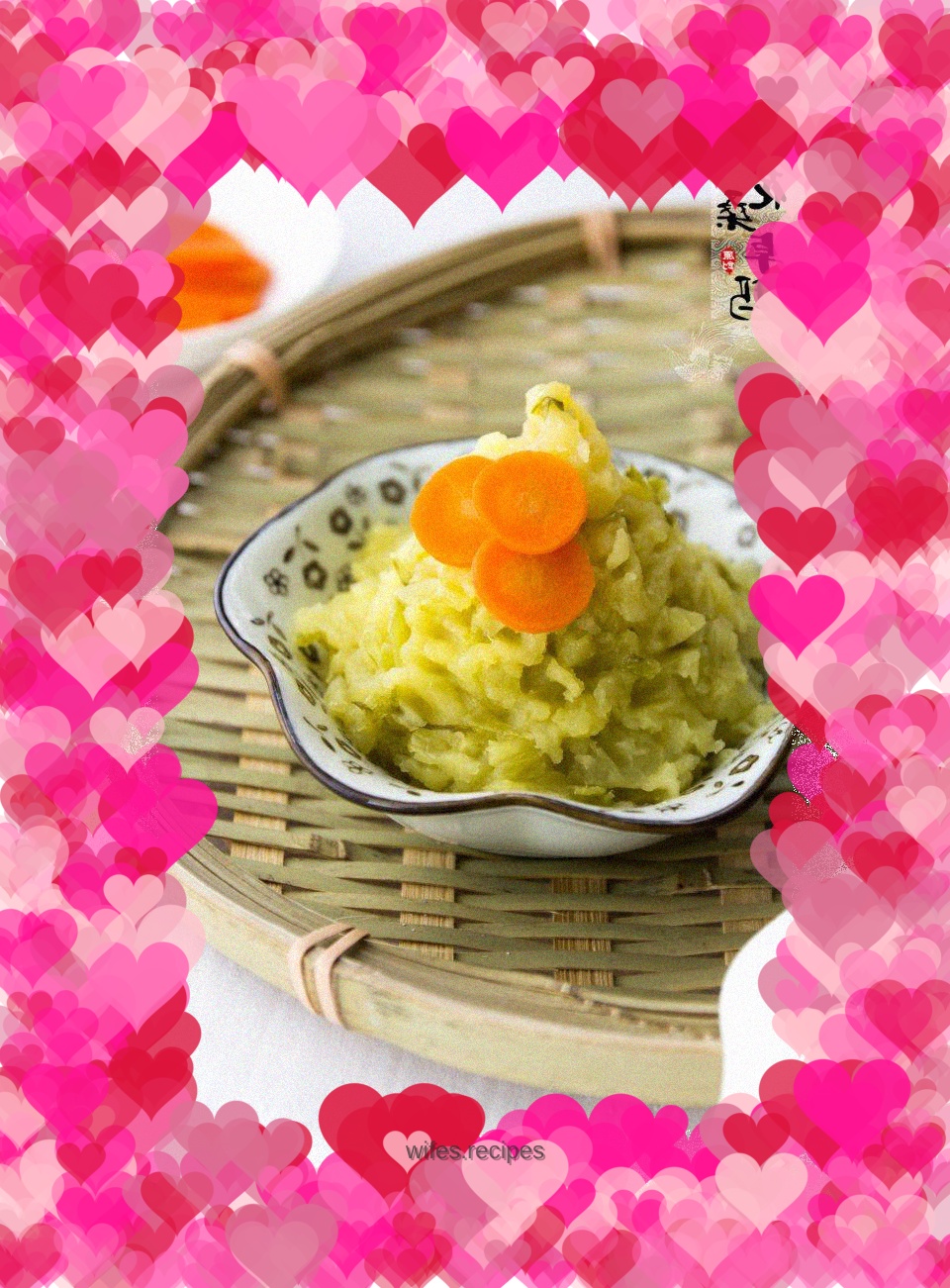 Appetizer - Pickled Cabbage and Mashed Potatoes