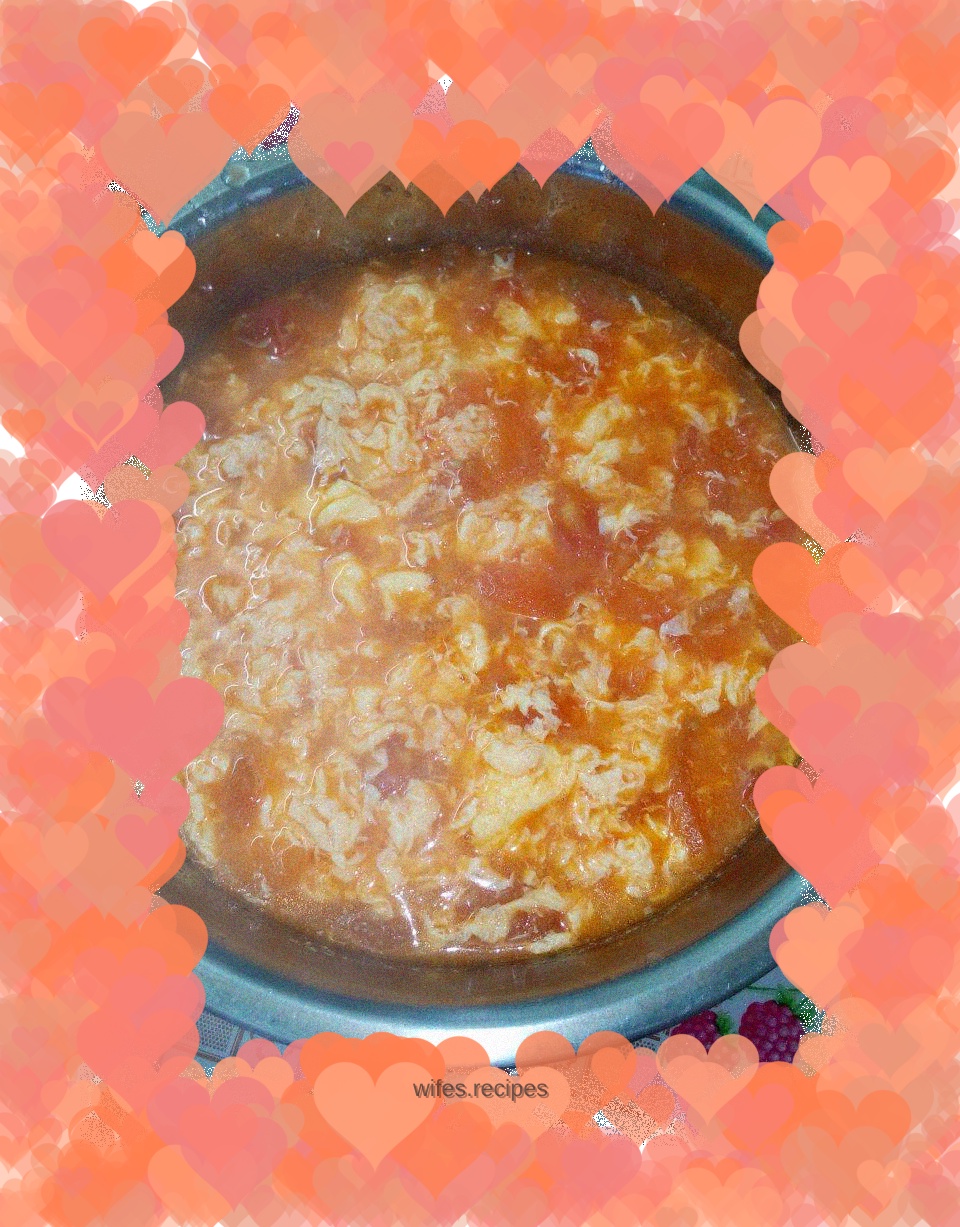 Tomato and egg soup