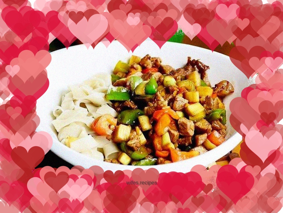 Wild Rice Pork Noodles