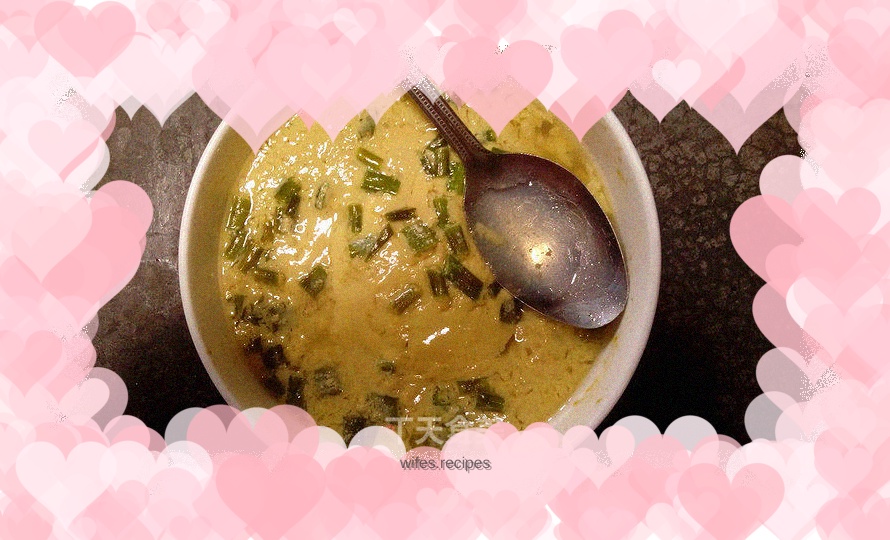 Soft tofu, lean meat and steamed egg