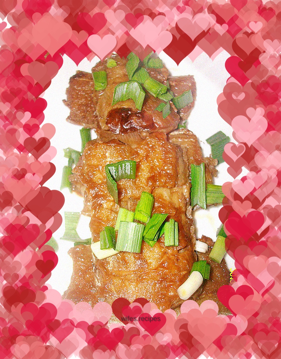 Braised hairtail fish