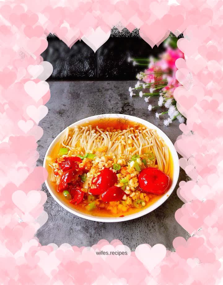 【Chongqing】Pickled Pepper Enoki Mushroom