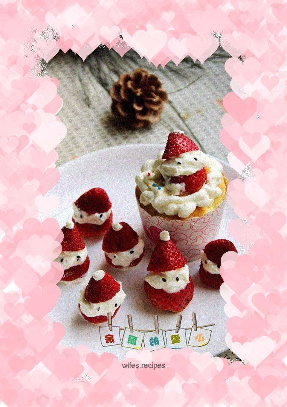 Santa Claus Cup Cake