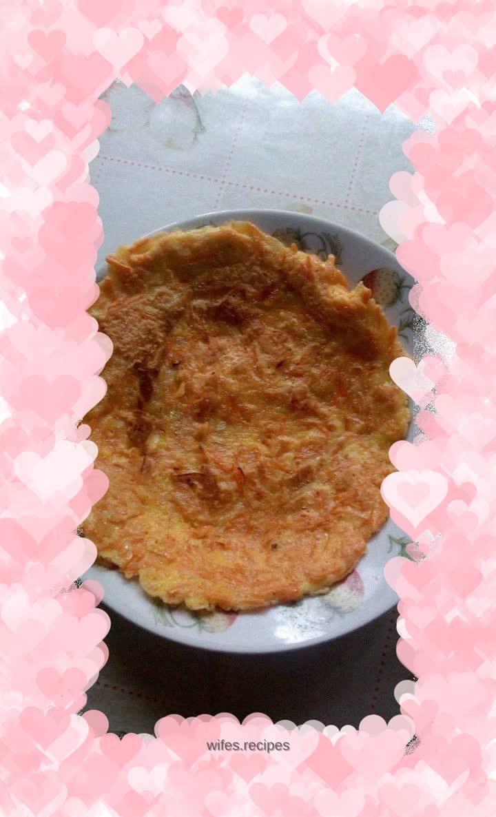 Carrot Egg Pancake