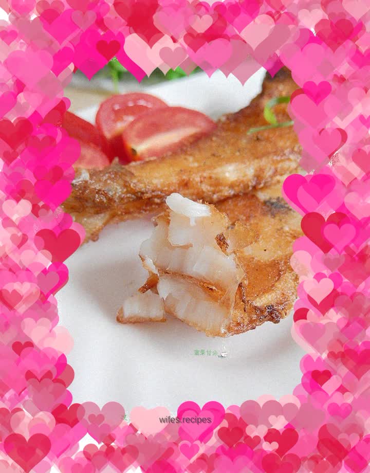 Pan-fried fish fillet