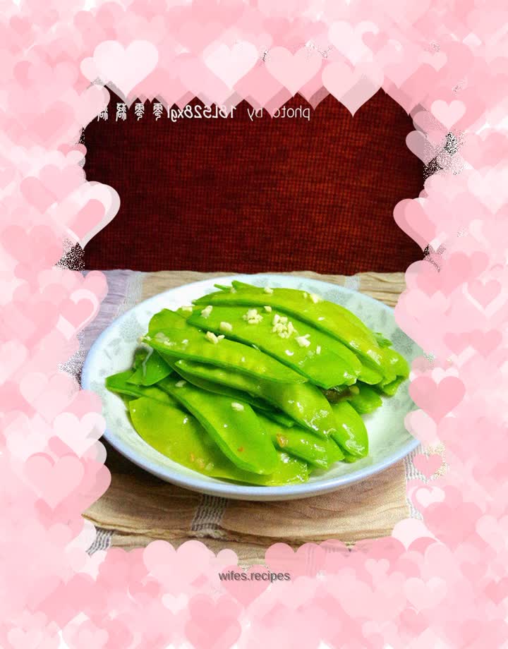 Garlic Snow Peas