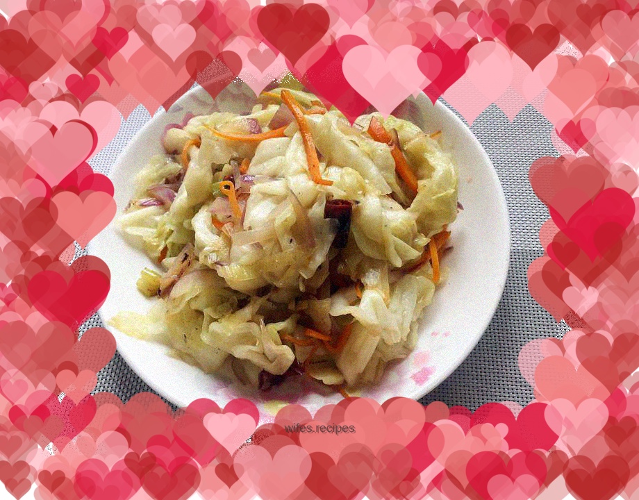 Spicy stir-fried shredded cabbage