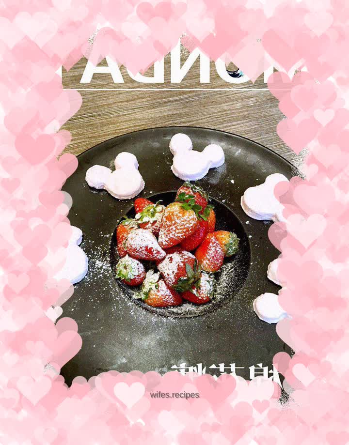 [Mansi Dessert Sharing] The melt-in-your-mouth pink [Raspberry Marshmallow]