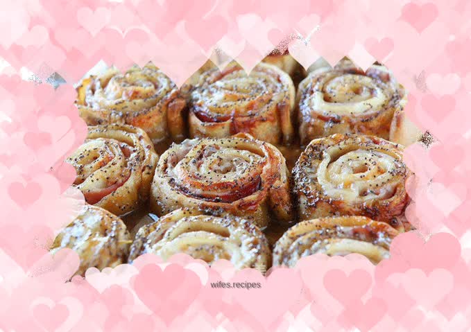 Depp Oven Recipe—Cheese and Ham Rolls