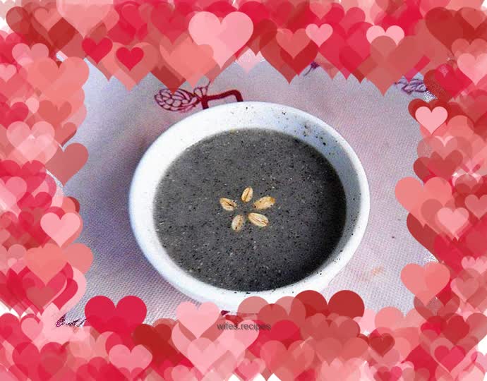 Black sesame paste