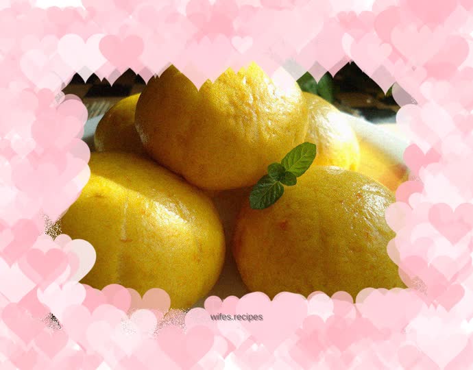 Handmade Pumpkin Steamed Buns