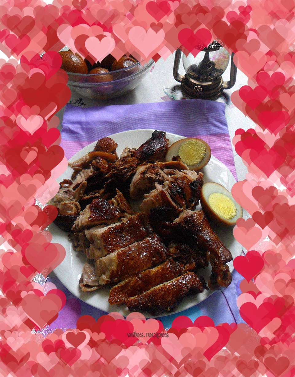 Homemade marinated sauce - braised duck & braised eggs