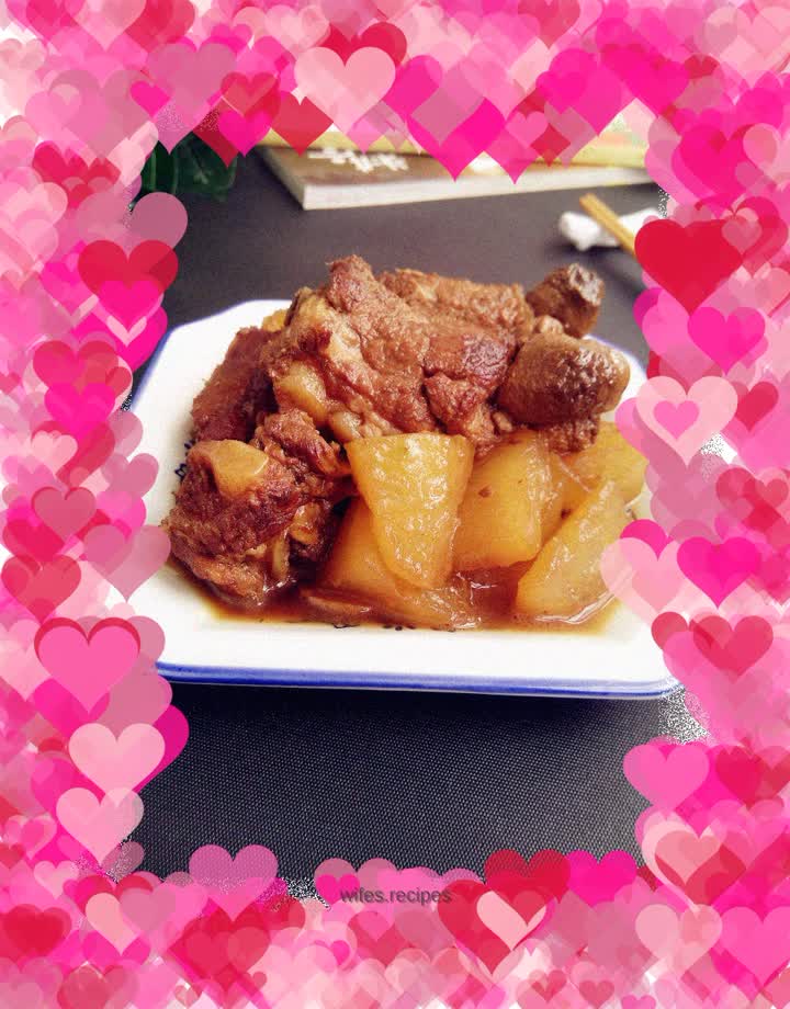 Braised Pork Ribs and Braised Winter Melon