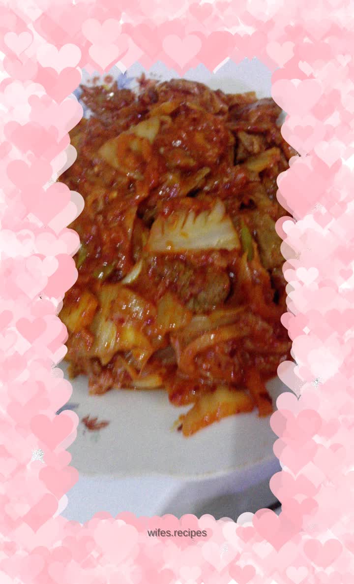 Spicy Cabbage and Beef