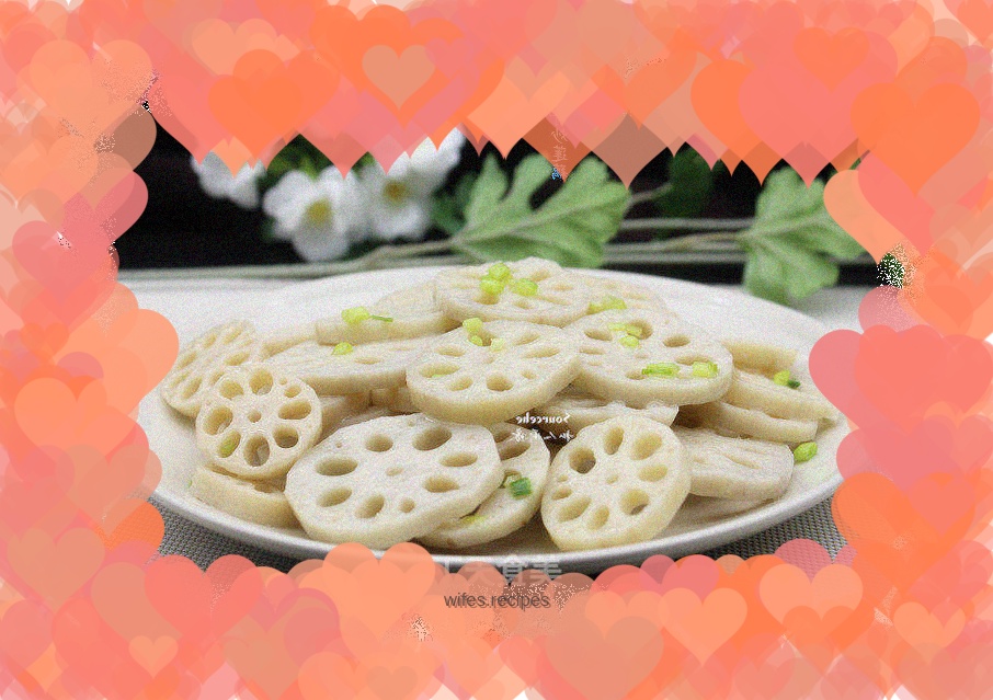 Stir-fried lotus root