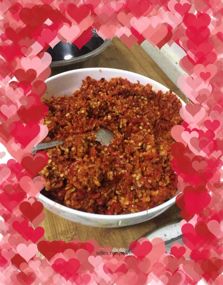 Rice tofu chili dipping sauce